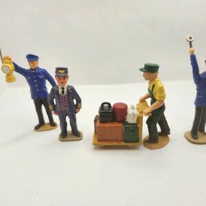 5 Piece Vintage LGB German Railroad Workers Characters